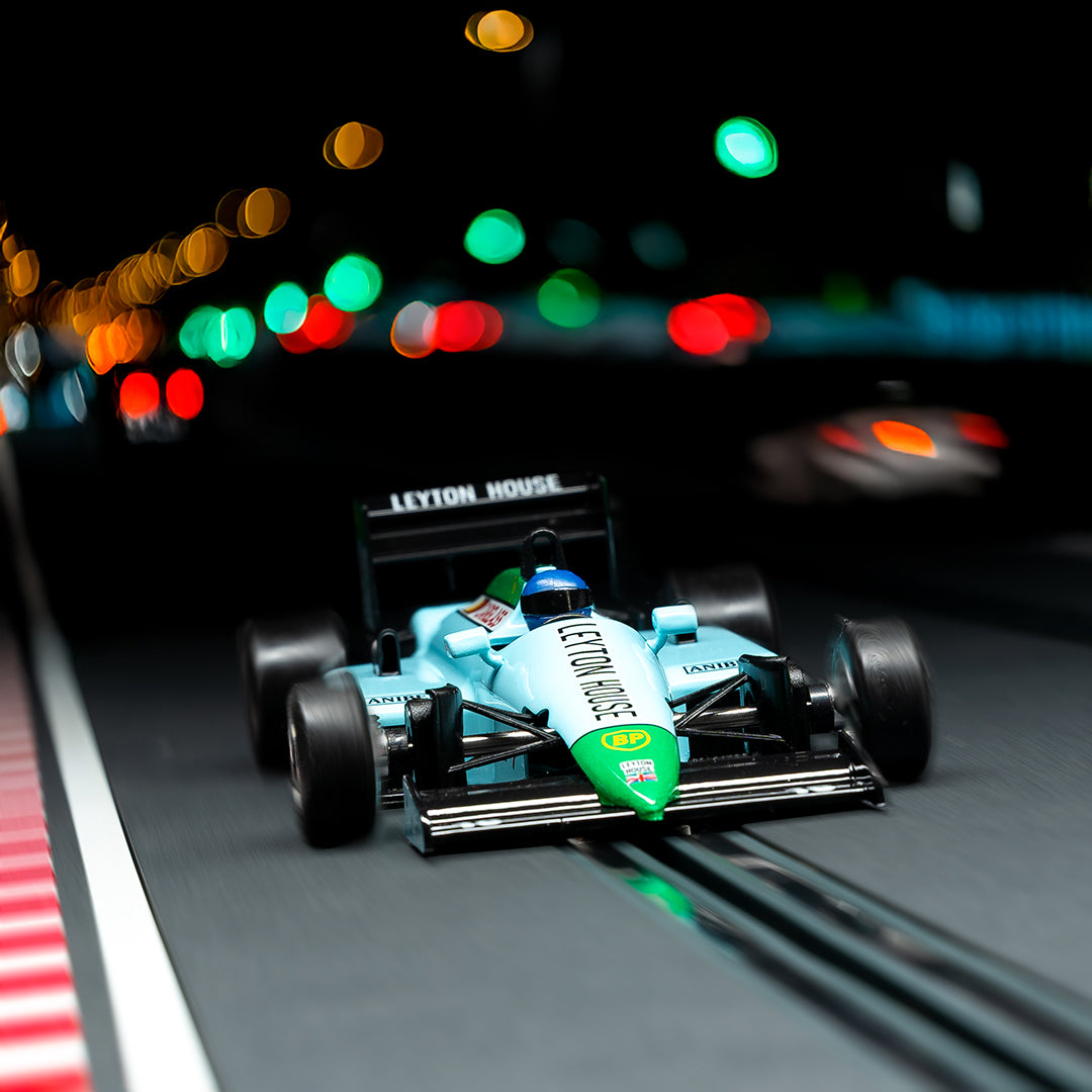 NSR Formula 86/89 Leyton House #16 IC 89 – “Racing Department” – Race Setup for Wooden Tracks (NSR0420RCW-IL)