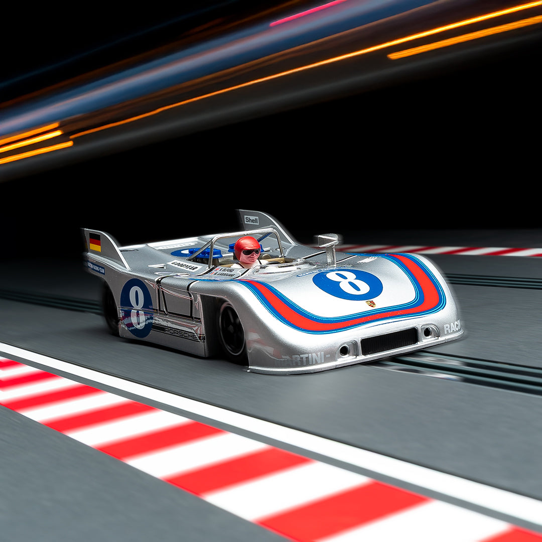 Porsche 908/03 Martini Racing Targa Florio 1971 #8 – “Racing Department” – Race Setup for Wooden Tracks (NSR0429RCW-SW)