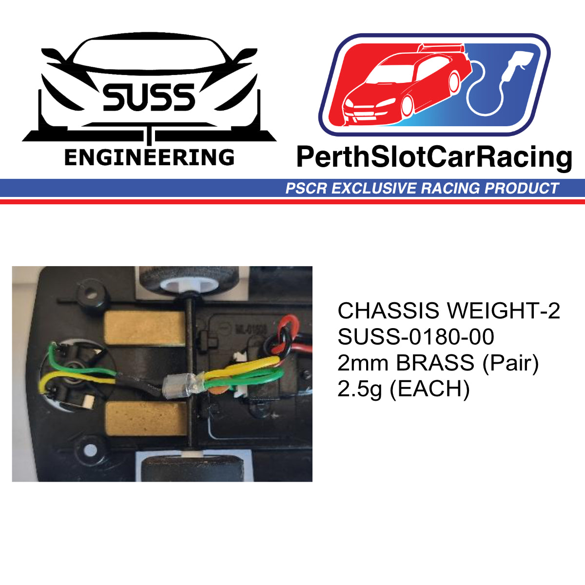 SUSS ENG Chassis Weight (SUSS-0180-00)
