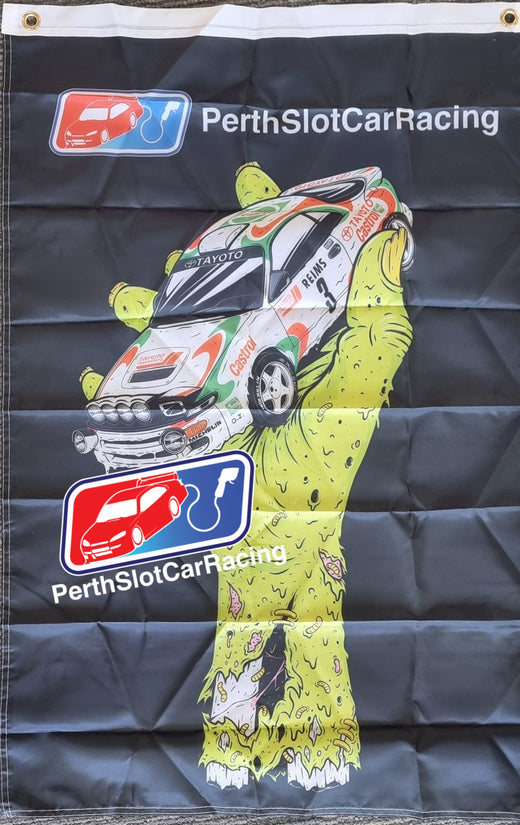 Perth Slot Car Racing – Zombie Collection Flags
