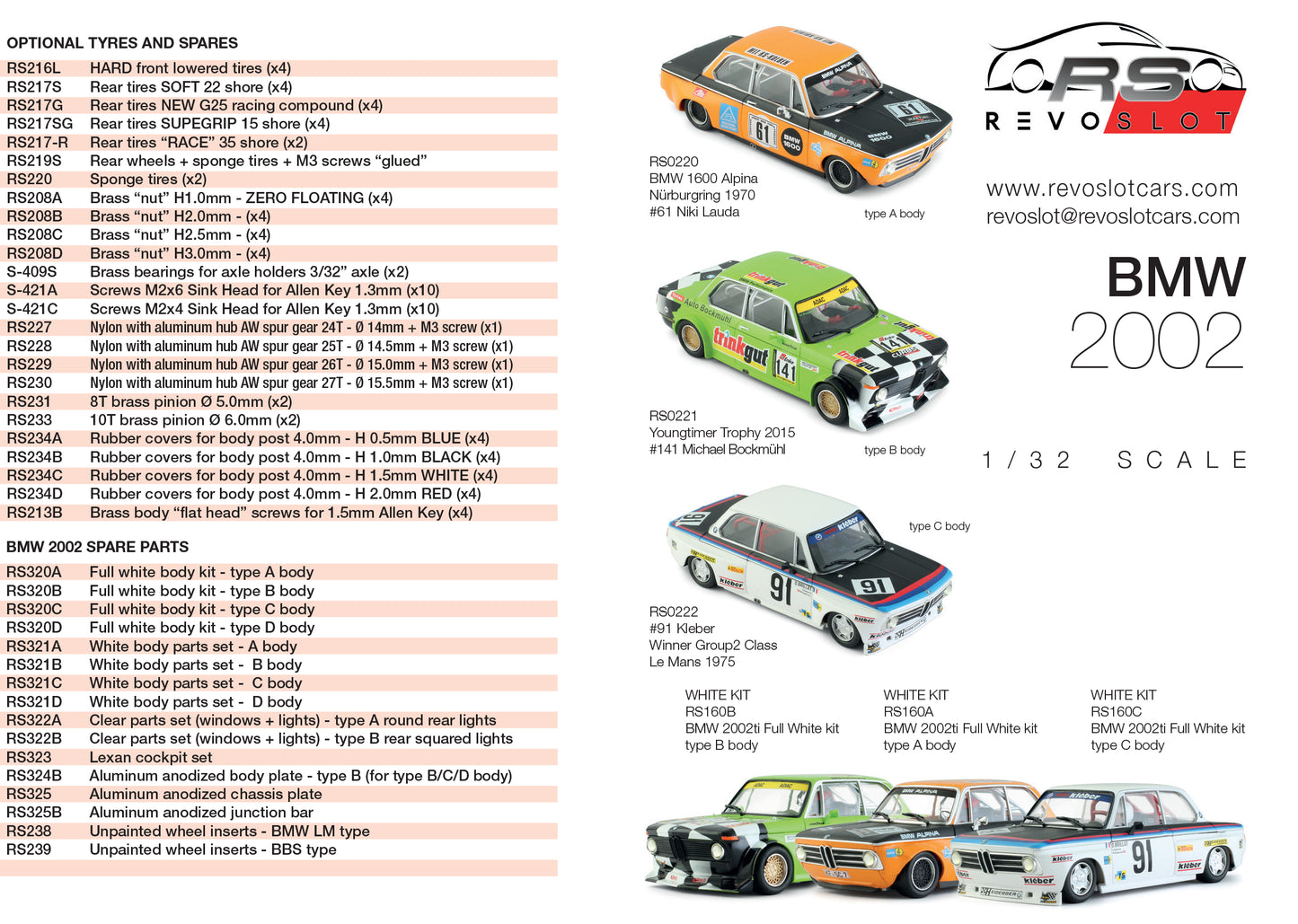 REVOSLOT BMW 2002ti – Jägermeister #45 (RS0177)