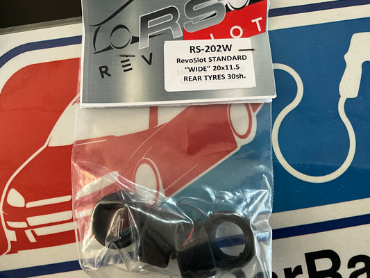 REVOSLOT Standard Wide Rear Rubber Tires  (RS202W)