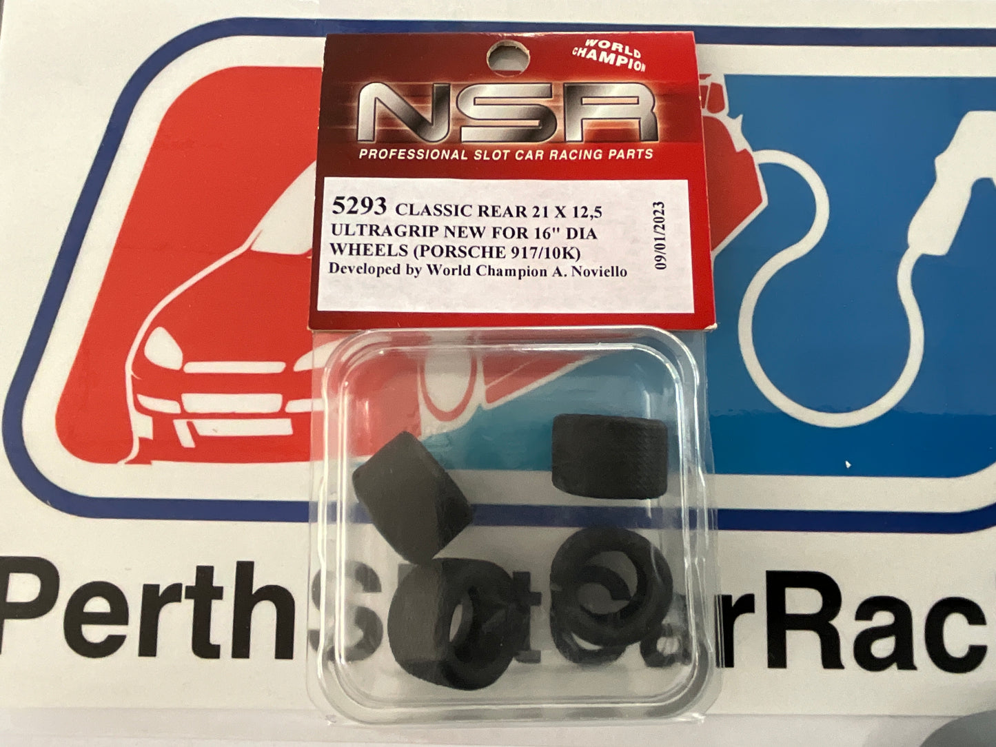 NSR Classic Rear Ultragrip Tyres (21x12.5mm) for 917/10K (NSR5293)
