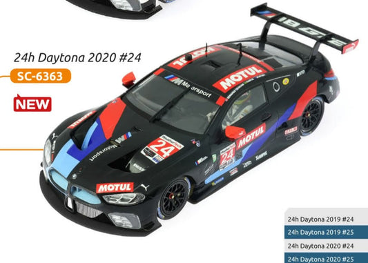 SCALEAUTO BMW M8 GTE #24 – Daytona 2020 Black Livery (SC-6363R)