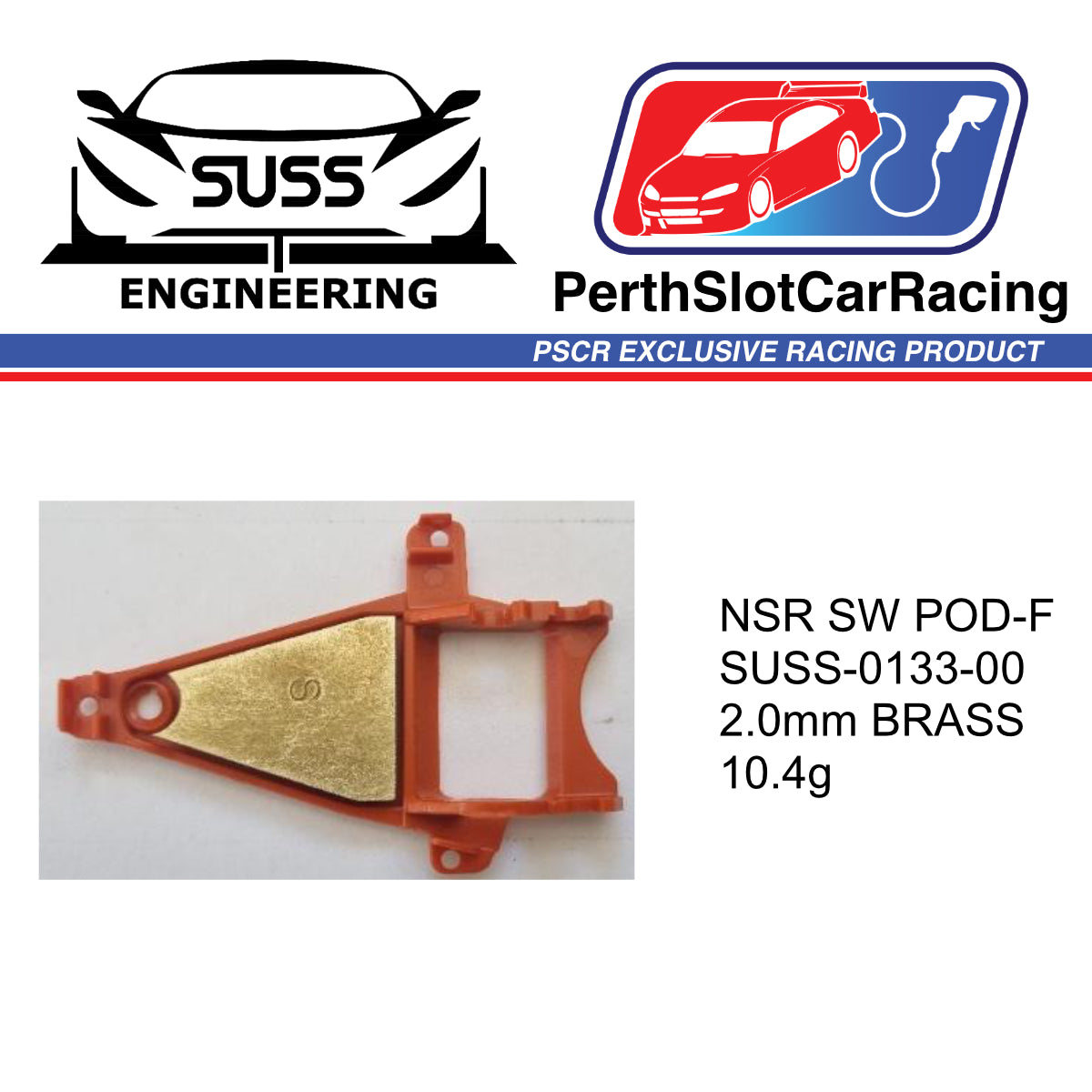 SUSS ENG NSR Sidewinder Full Pod Weight (SUSS-0133-00)