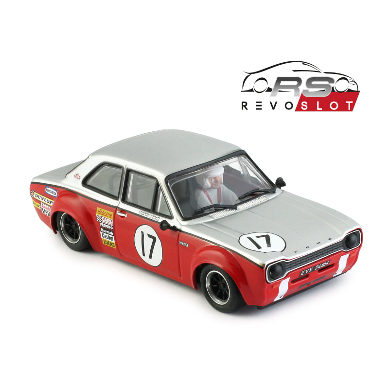 RevoSlot Ford Escort Mk1 1600 TC #17 – Silverstone 1970 (RS0305)
