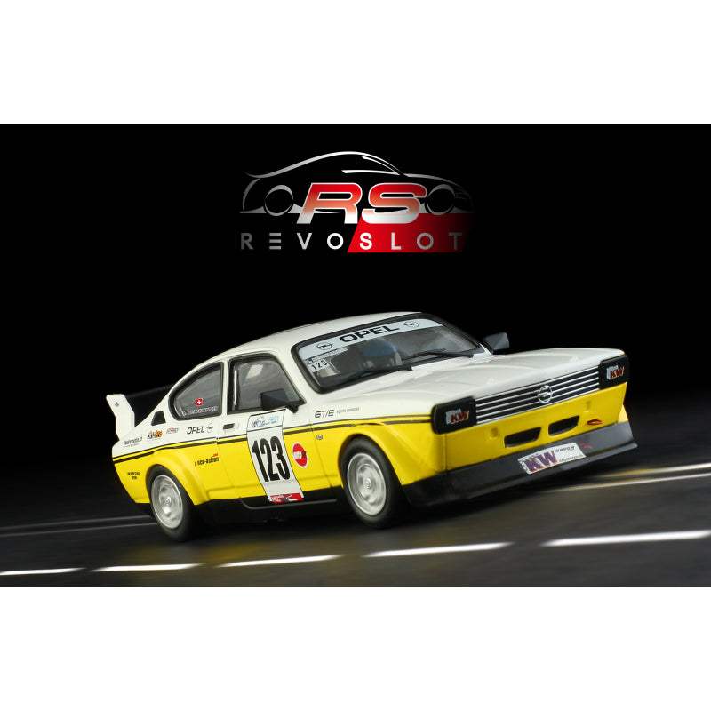 RevoSlot Opel Kadett GT/E #123 InterSwiss Trophy 2022 – D. Aeschlimann (RS0316)