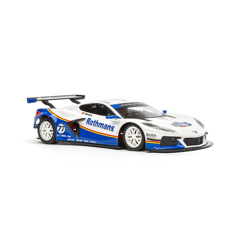 NSR Corvette C8.R Rothmans Blue Livery #77 — Anglewinder (NSR0577AW)