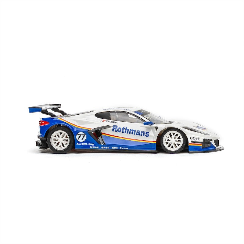 NSR Corvette C8.R Rothmans Blue Livery #77 — Anglewinder (NSR0577AW)