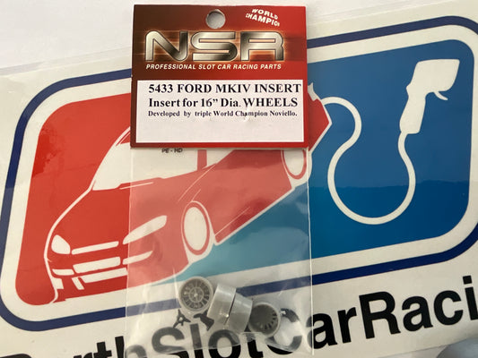 NSR FORD MKIV Wheel (RIM) Inserts , Insert for 16” (NSR5433)
