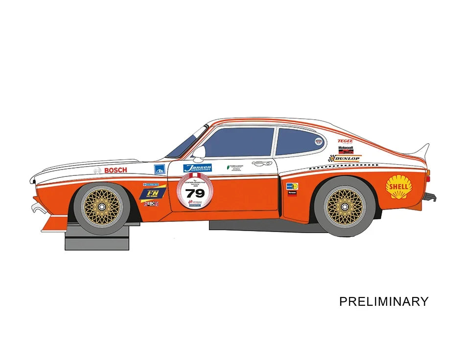 Carrera Evolution Ford Capri RS 3100 Gr.2 “No.79” Salzburgring 2025 (Art. No. 20027891)