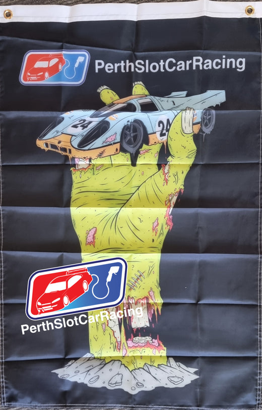 Perth Slot Car Racing – Zombie Collection Flags