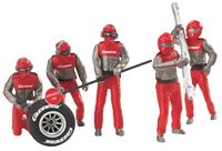 72521131 CARRERA Pit Mechanics Red 5pc