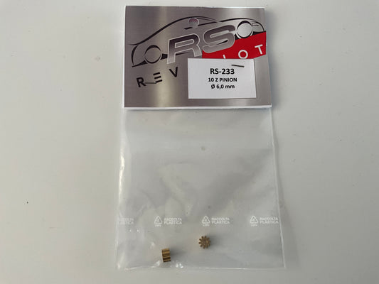 REVOSLOT RS 233 10 Z Pinion 6.0mm 10T