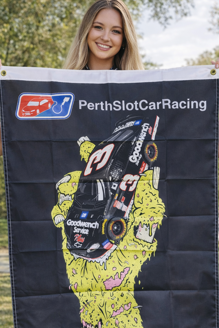 Perth Slot Car Racing – Zombie Collection Flags