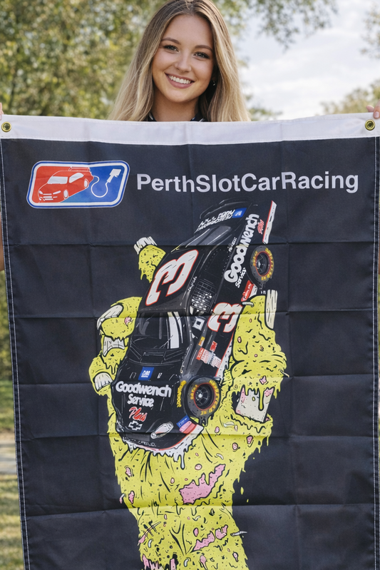 Perth Slot Car Racing – Zombie Collection Flags