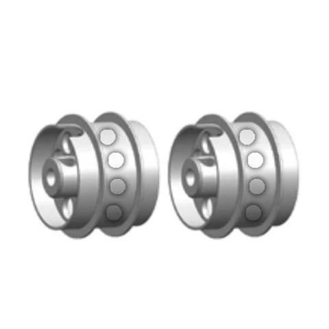 NSR 3/32" Aluminium Air Ride Wheels Ø16.5 x 12 mm (NSR5032)
