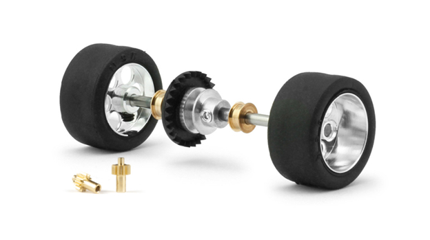 NSR REAR KIT RACING ULTRALIGHT RTR for NSR FORMULA 22/26 with EVO3 GEARS (NSR9138EVO3)
