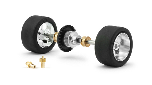 NSR REAR KIT RACING ULTRALIGHT RTR for NSR FORMULA 22/26 with EVO3 GEARS (NSR9138EVO3)
