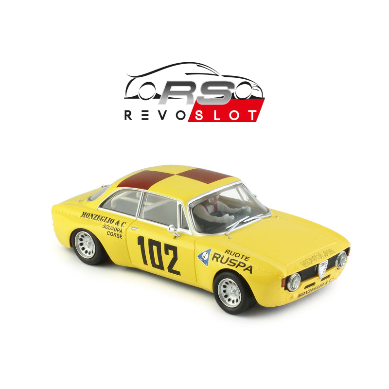 RevoSlot Alfa Romeo GTA 1300 Junior Monzeglio Squadra Corse Targa Florio 1971–1973 Twin Pack (RS0314)