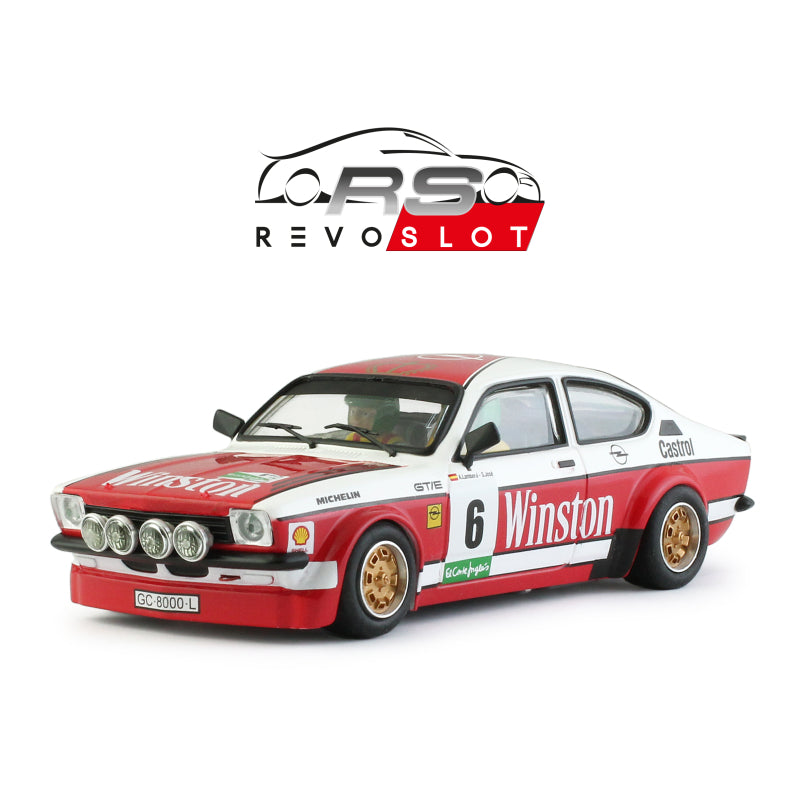 RevoSlot Opel Kadett GT/E #6 Winston – Rallye El Corte Inglés 1981 – A. Lamberti and S. José (RS0315)