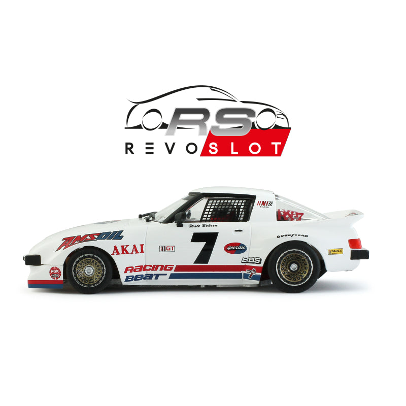 RevoSlot Mazda RX-7 AKAI Racing Beat n.7 – 1980 IMSA GTU Championship Winner(RS0281)