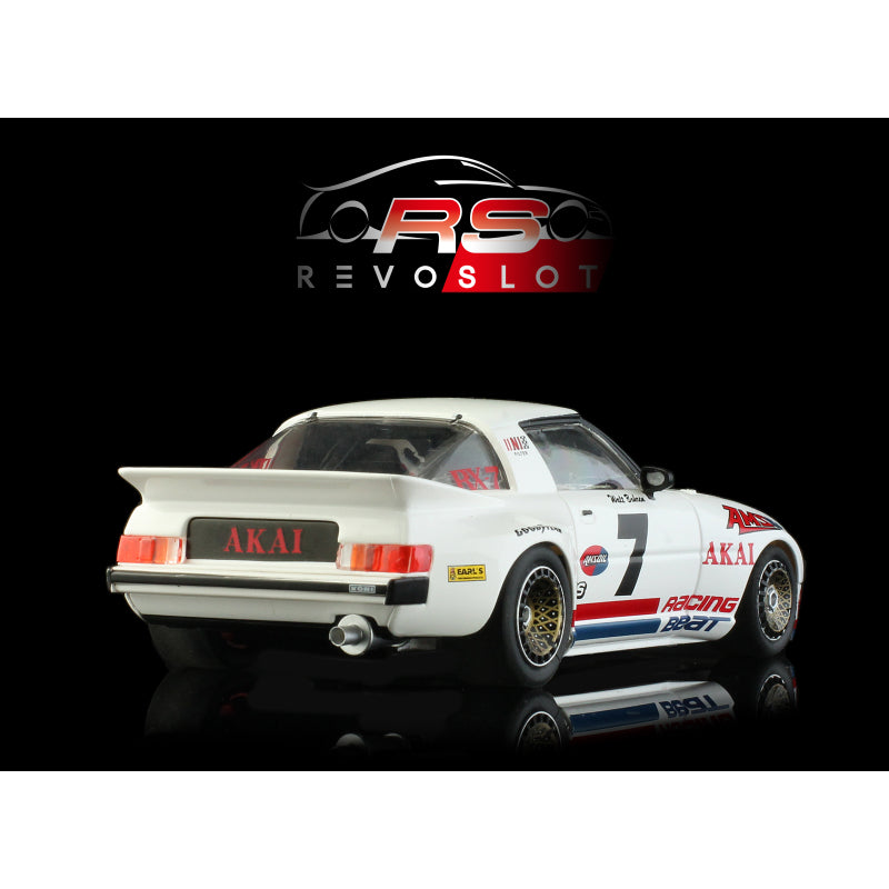 RevoSlot Mazda RX-7 AKAI Racing Beat n.7 – 1980 IMSA GTU Championship Winner(RS0281)