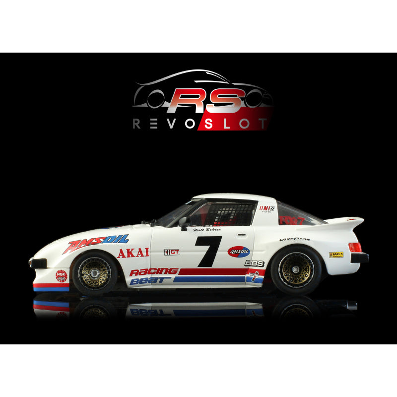 RevoSlot Mazda RX-7 AKAI Racing Beat n.7 – 1980 IMSA GTU Championship Winner(RS0281)