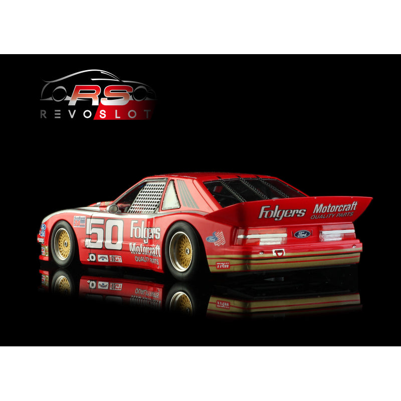 RevoSlot Ford Mustang GTO #50 Folgers/Motorcraft 24H Daytona 1986 (RS0318)