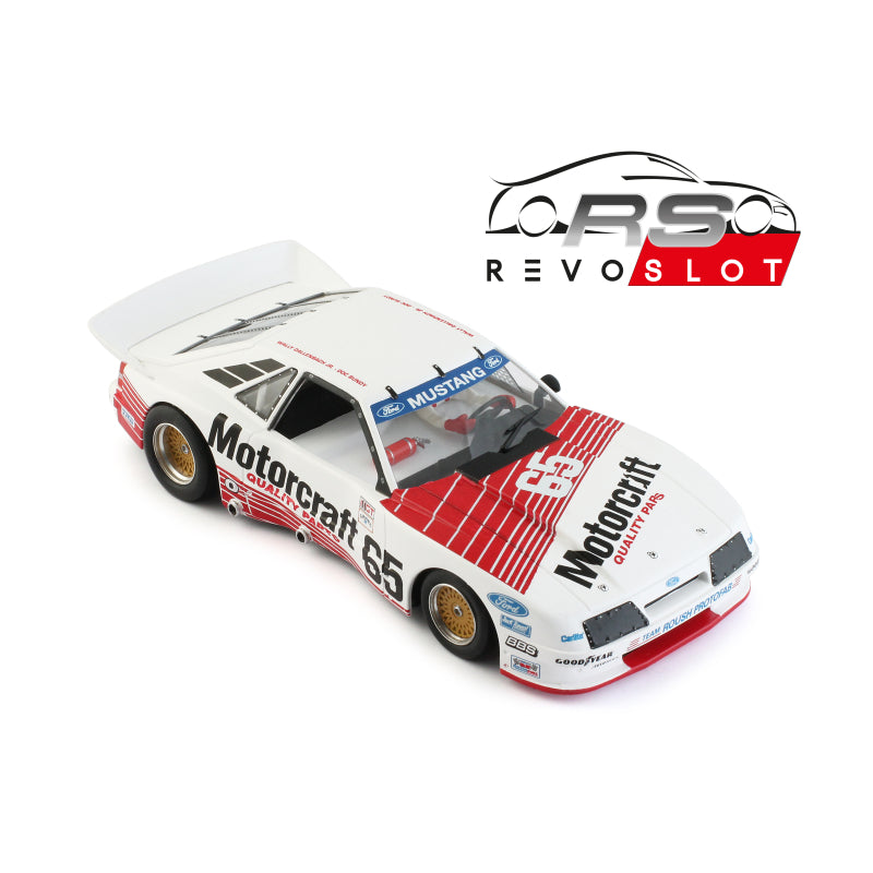 RevoSlot Ford Mustang GTO #65 Roush Racing Motorcraft 24H Daytona 1985 (RS0319)