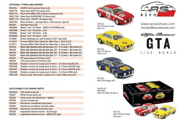 REVOSLOT Alfa Romeo GTA – Brugger #93 (RS0132)