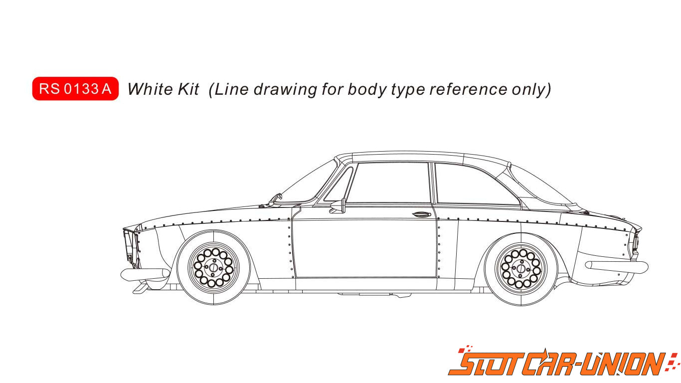 REVO SLOT Alfa Romeo GTA – White Kit Type A (RS0133A)