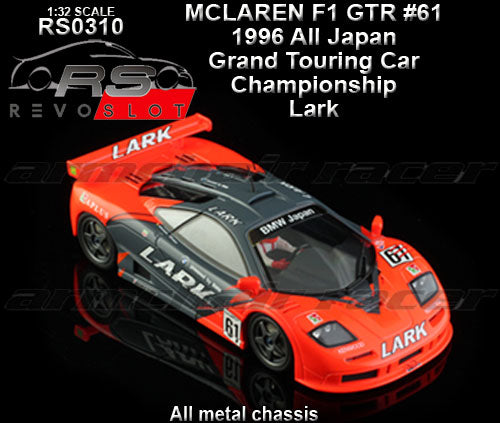 RevoSlot McLaren F1 GTR LARK #61 1996 (RS0310)