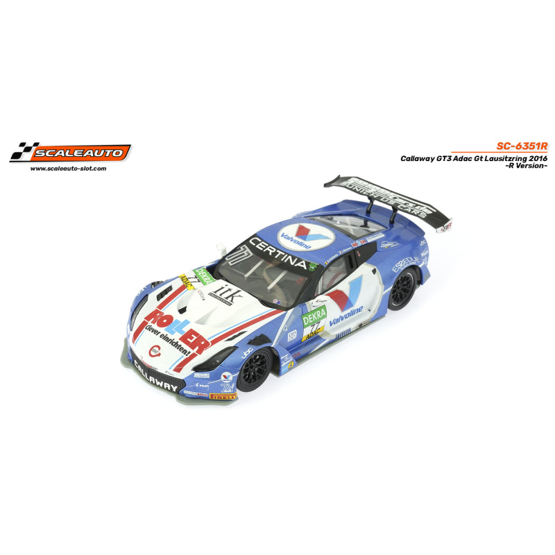 Scaleauto Callaway Corvette C7 GT3-R #77 ADAC GT Lausitzring 2016 (SC-6351R)