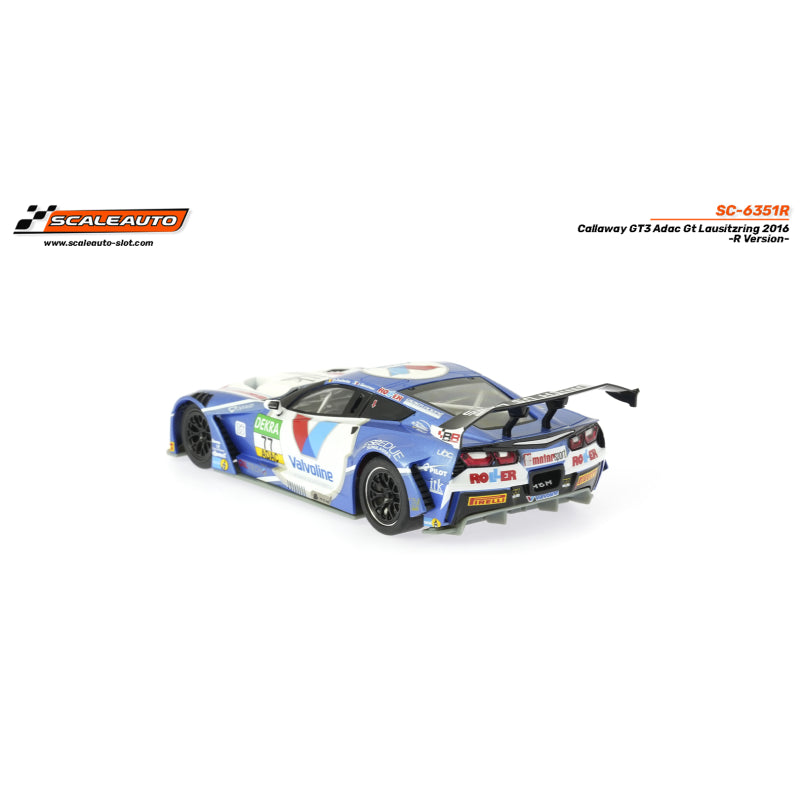Scaleauto Callaway Corvette C7 GT3-R #77 ADAC GT Lausitzring 2016 (SC-6351R)