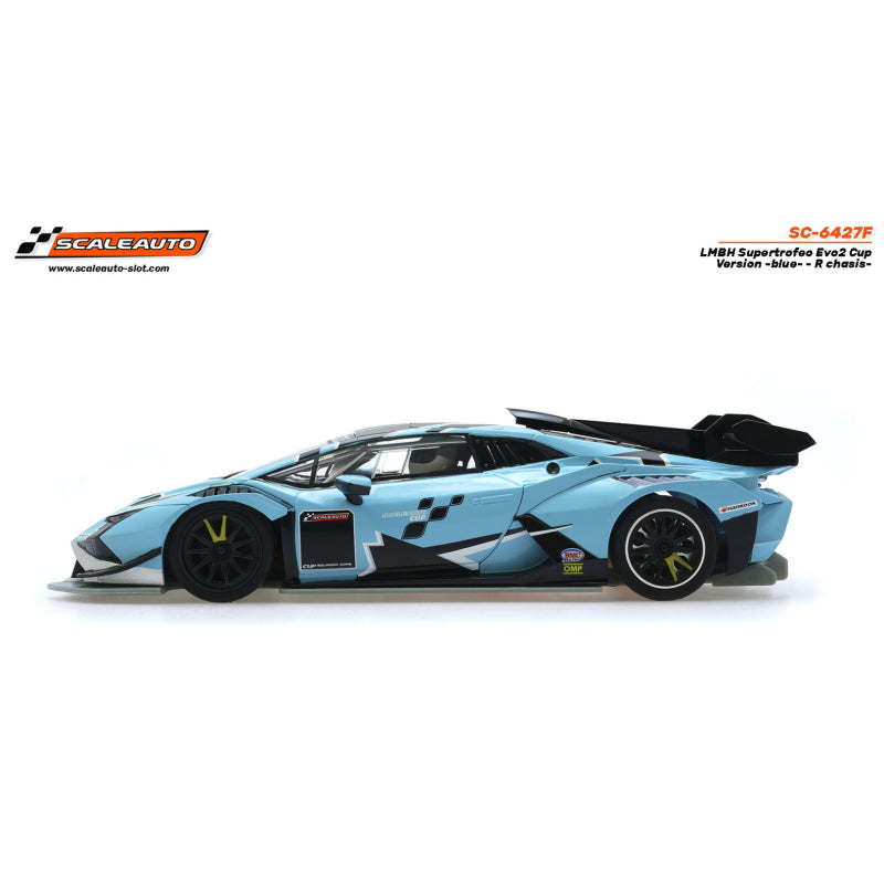 Scaleauto Lamborghini Super Trofeo EVO2 Cup Version Blue R-Chassis (SC-6427F)