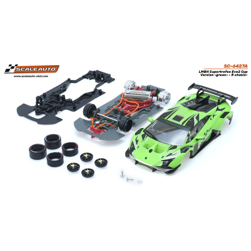 Scaleauto LMBH Supertrofeo EVO2 Cup Version Green – R Chassis (SC-6427A)