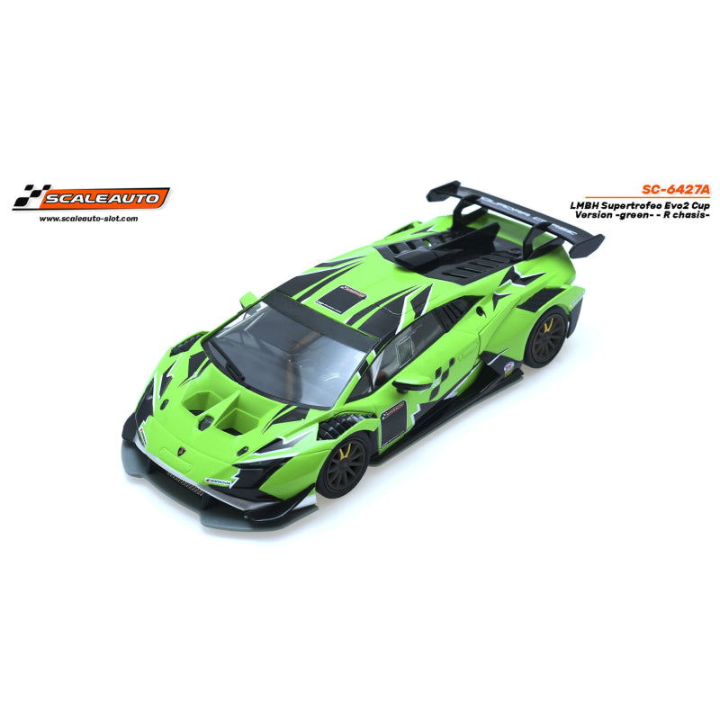Scaleauto LMBH Supertrofeo EVO2 Cup Version Green – R Chassis (SC-6427A)