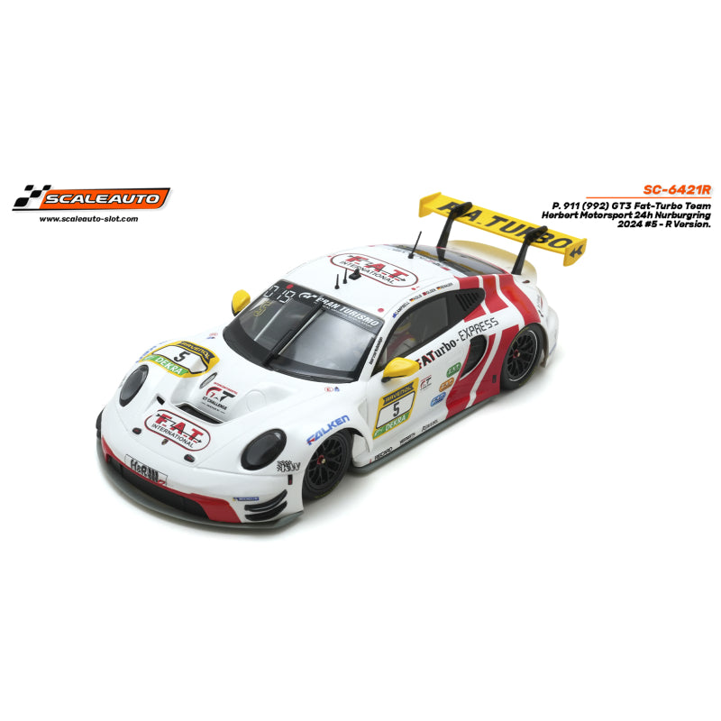 Scaleauto P911 GT3 R (992) #5 Fat-Turbo Team Herberth Motorsport 24H Nürburgring 2024 (SC-6421R)