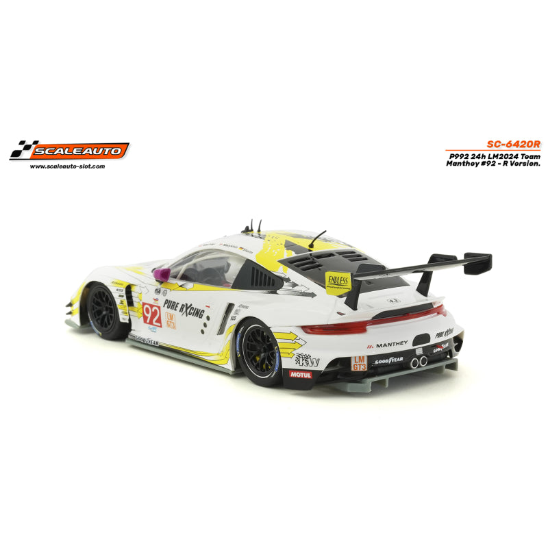 Scaleauto P911GT3 R (992) 24H LM 2024 n.92 Team Manthey - R Version (SC-6420R)