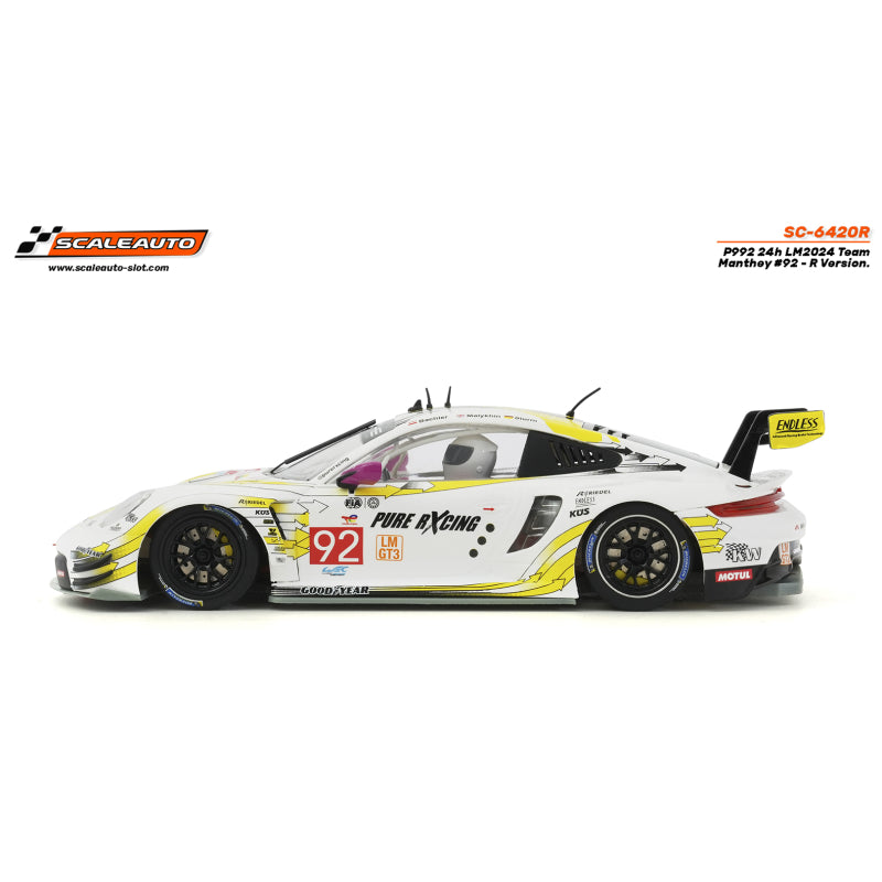 Scaleauto P911GT3 R (992) 24H LM 2024 n.92 Team Manthey - R Version (SC-6420R)