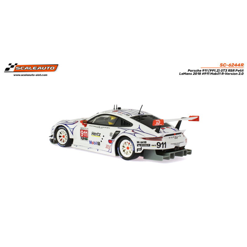 Scaleauto Porsche 911 (991.2) GT3 RSR #911 Mobil 1 Petit Le Mans 2018 R-Version 2.0 (SC-6244R)