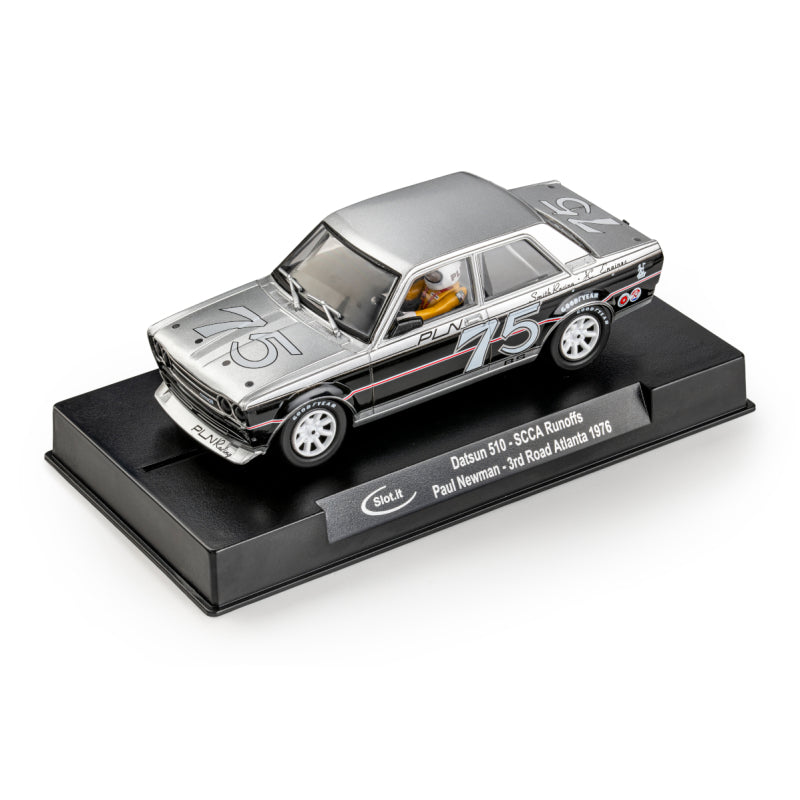 Slot.it Datsun 510 #75 – SCCA Runoffs 3rd Road Atlanta 1976 – Paul Newman (CA59B)